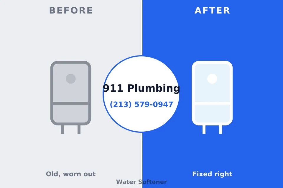 Before and after: plumbing company Spring Lake Park, MN